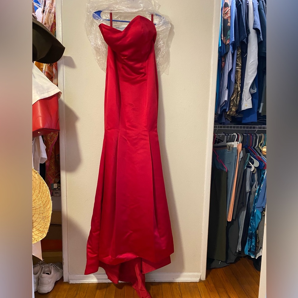 Red Evening gown